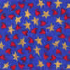 Patriotic dog bandana, hearts and stars