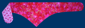 breast cancer awareness dog bandana