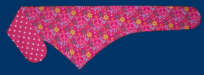 pink dog bandana