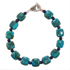 turquoise, lapis lazuli bracelet