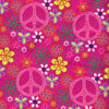 peace sign dog bandana